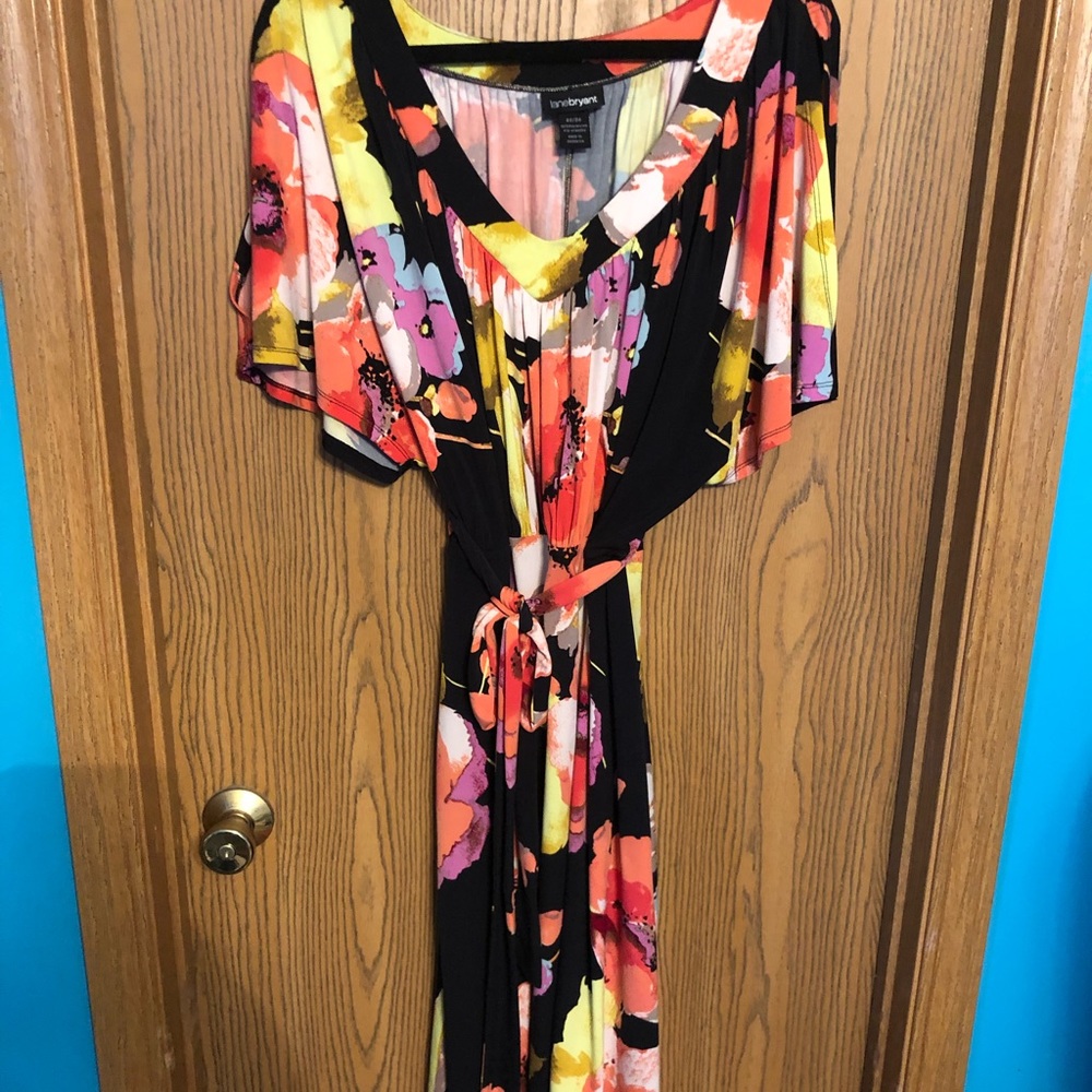 Lane Bryant Floral Dress 22/24